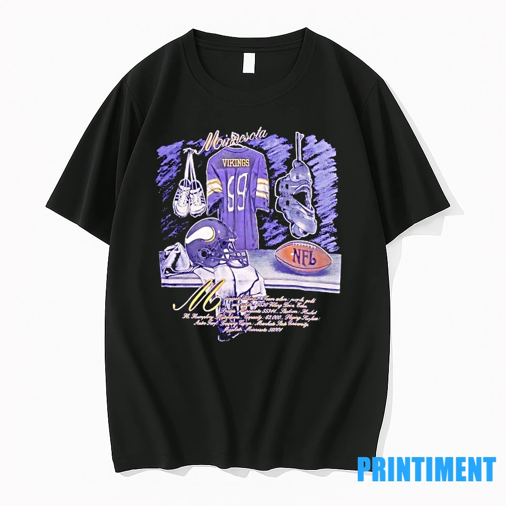 Minnesota Vikings Team Colors Purple Gold And White 9520 Viking Drive Eden Prairie Tshirts Sweater