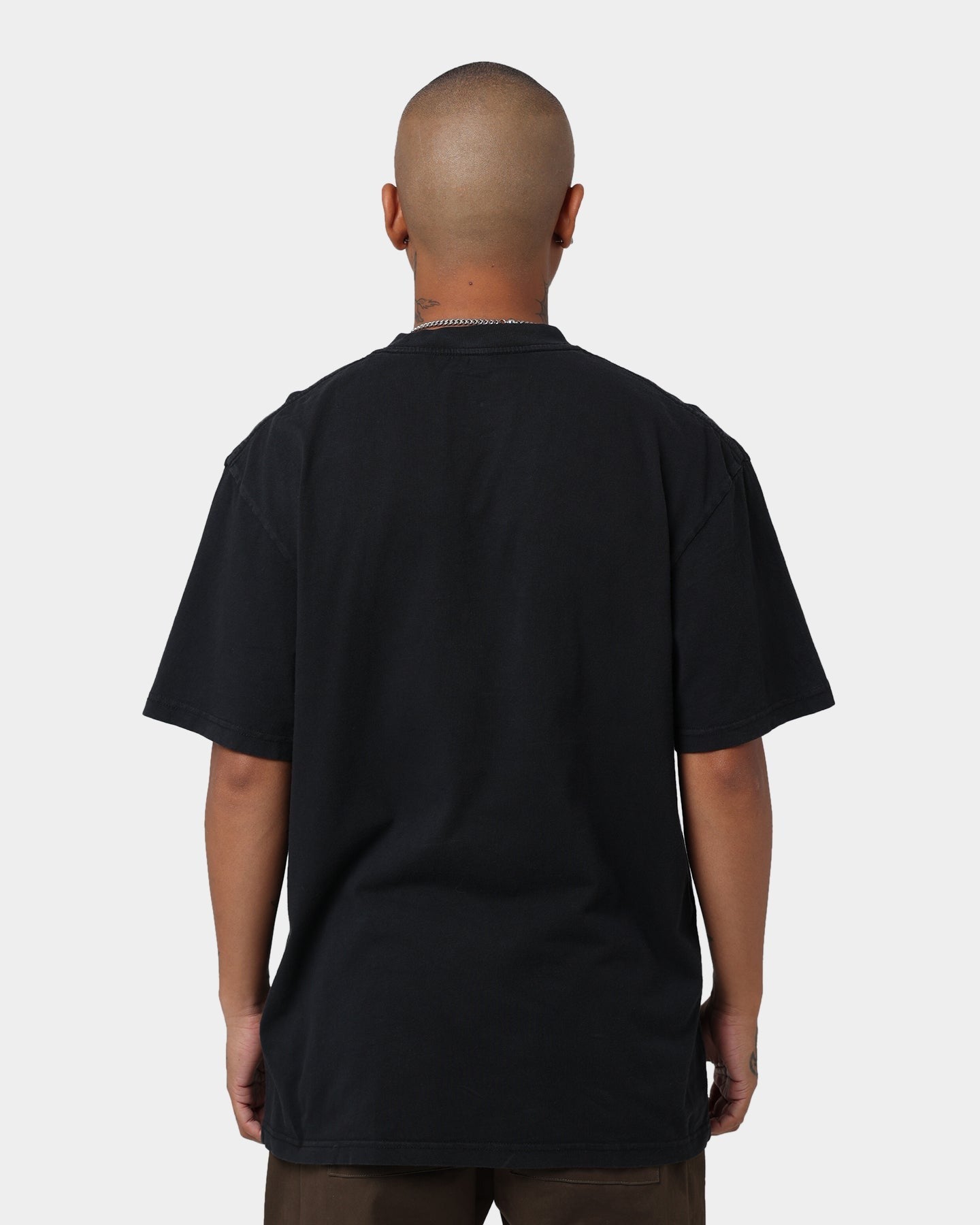 Mitchell & Ness Phoenix Suns Oversized Logo Short Sleeve Vintage T-Shirt Vintage Black