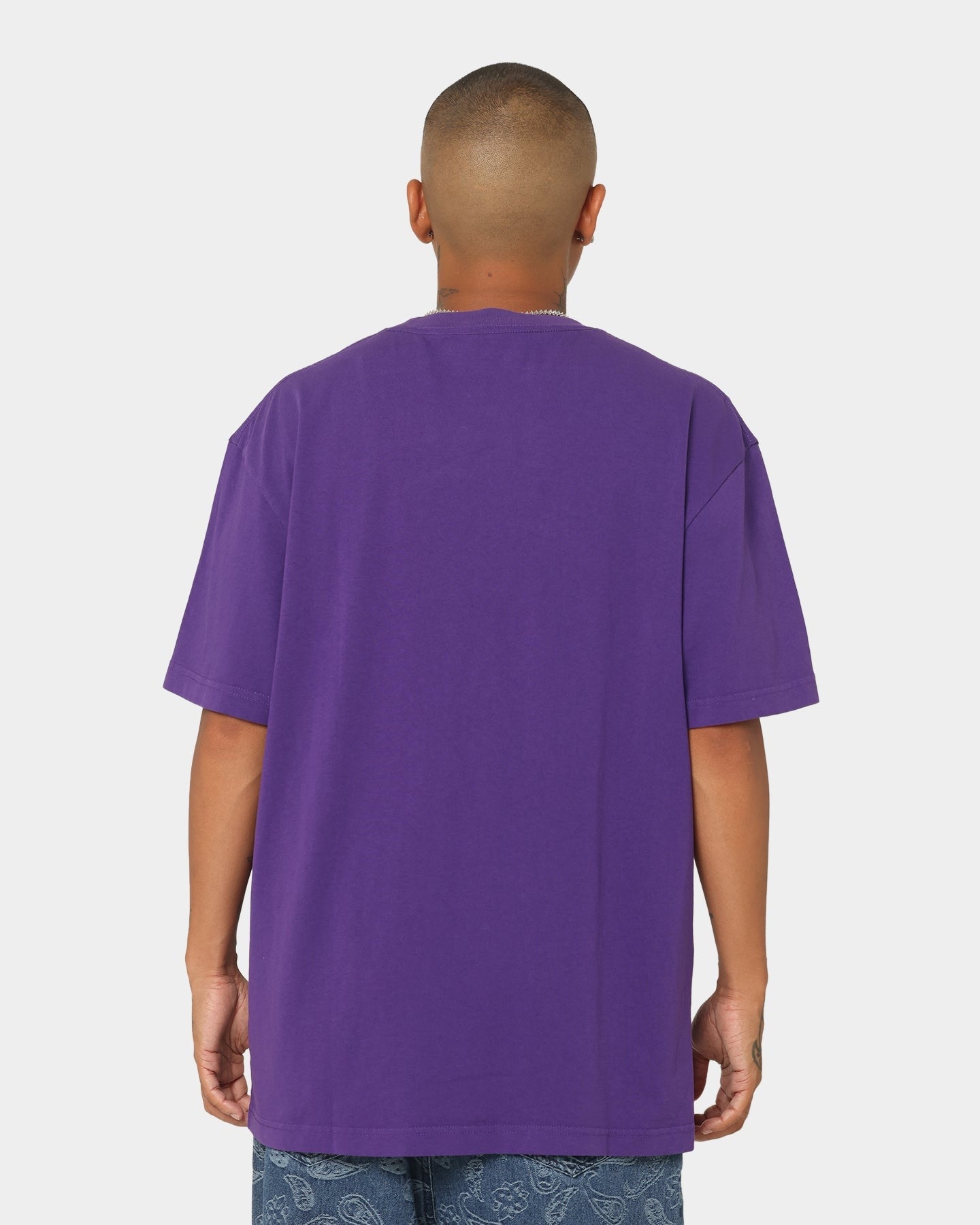 Mitchell & Ness Phoenix Suns XL Arch Vintage T-Shirt Faded Purple