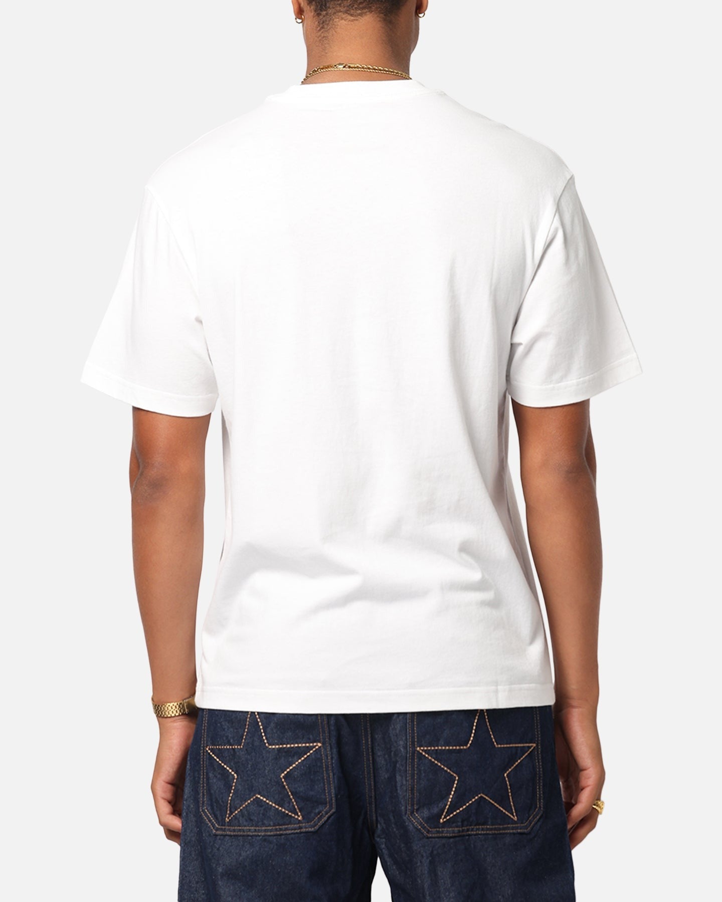 Mitchell & Ness Port Adelaide Power Mascot T-Shirt Vintage White