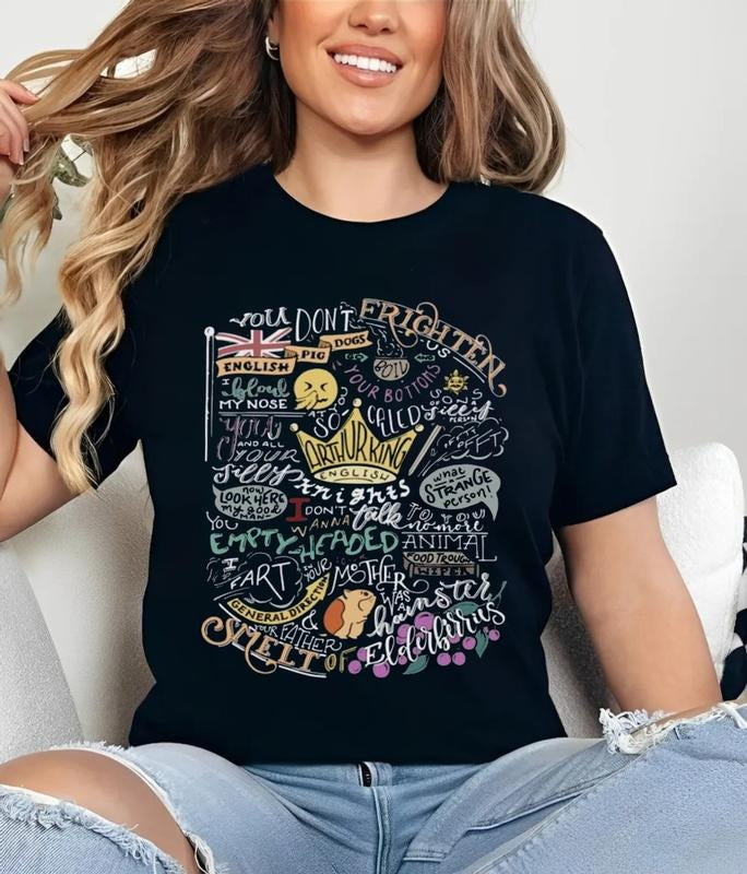 Mon Pytho Quotes Shirt, Monty Python French Castle Sweatshirt Hoodie, Full Sizes, Full Colors, For Women Men, Unisex Sweater Pullover Tee