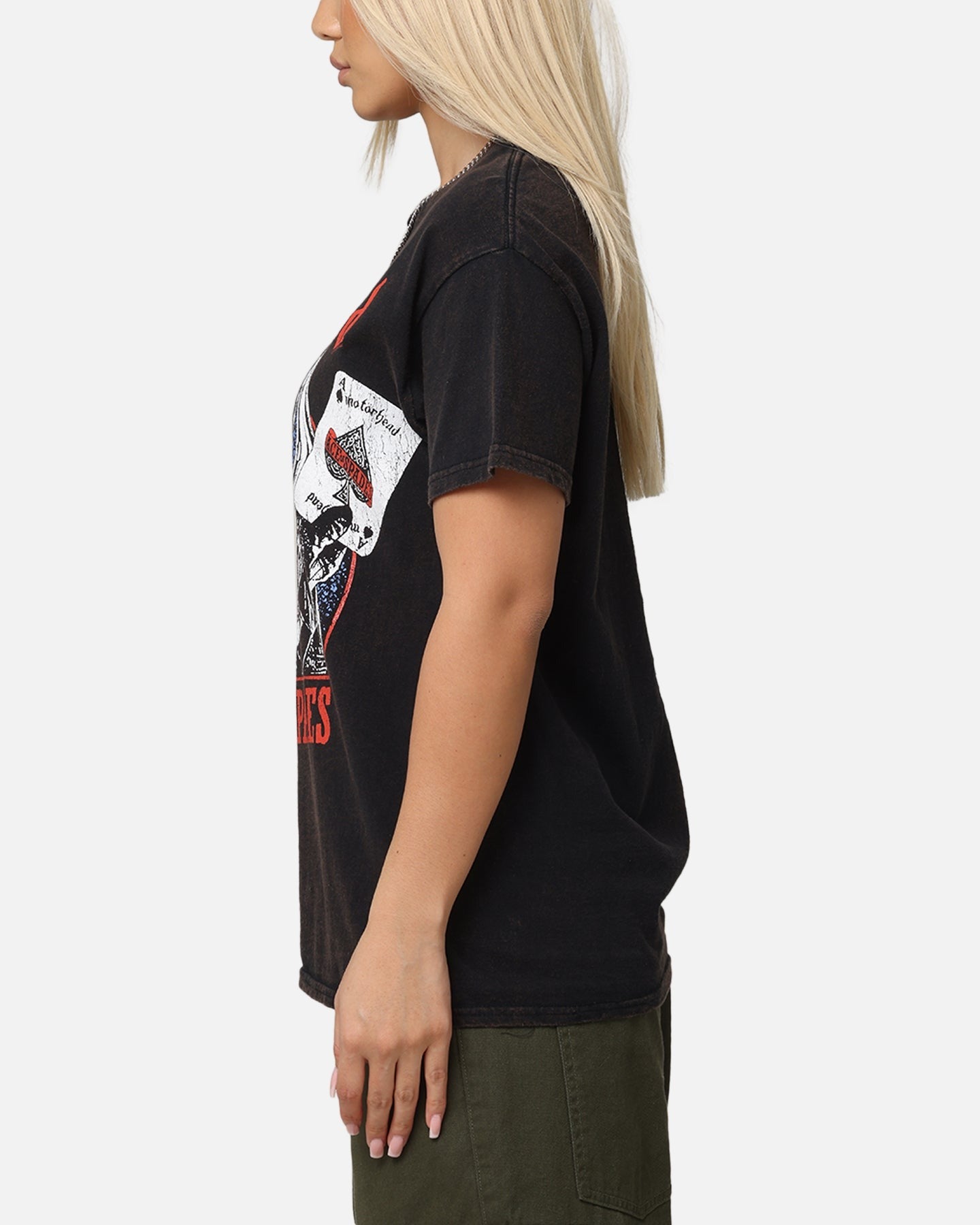 Motorhead Ace In The Hole T-Shirt Black Vintage Style001