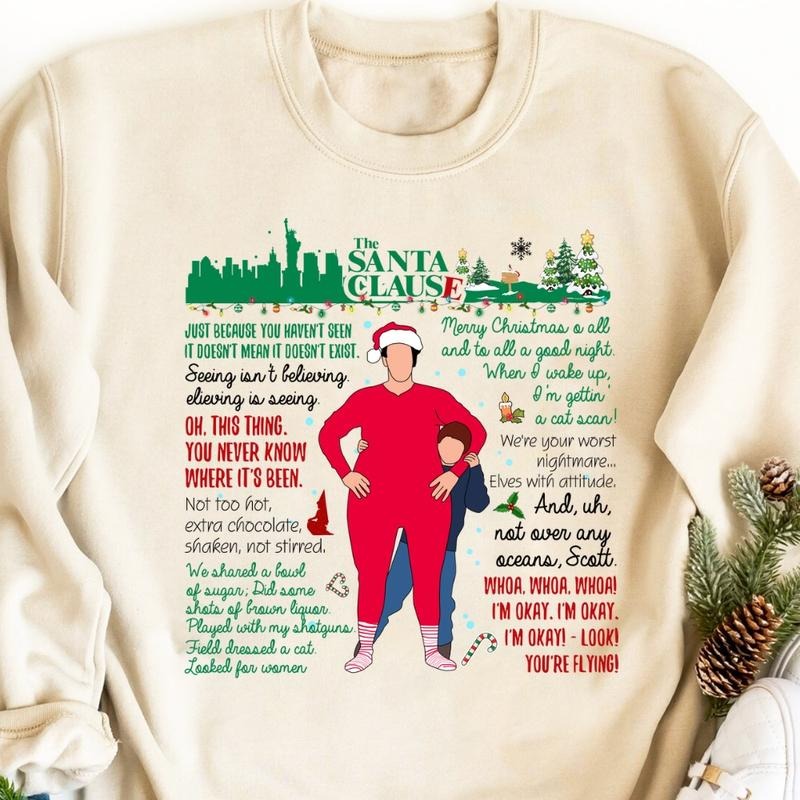 Movie Xmas Sweatshirts - Hoodie - Unisex Tee style 002