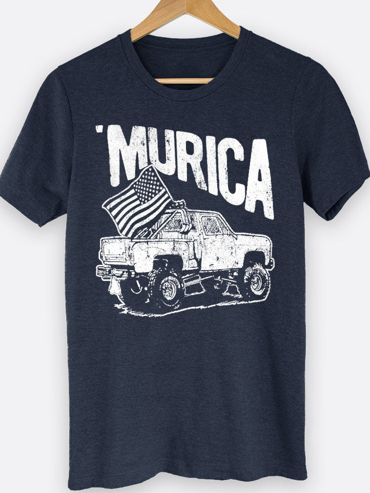 'Murica Truck Graphic Tee
