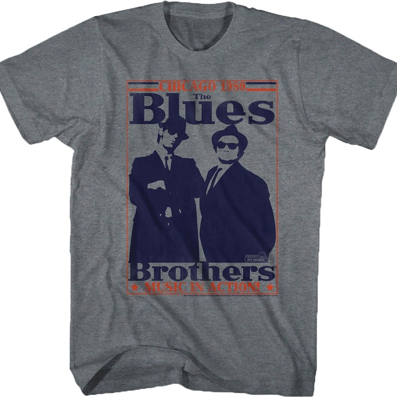 Music In Action Blues Brothers T-Shirt