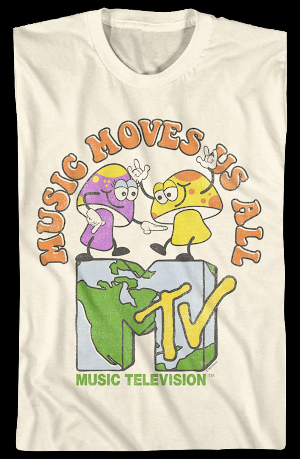 Music Moves Us All MTV Shirt