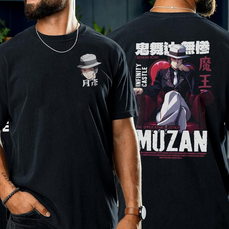 Muzan Kibutsuji Shirt, The Demon King Sweatshirt Hoodie,Demon Slayer t-shirt, Kimetsu no Yaiba Shirt, Anime sweatshirt hoodie, Anime lover t-shirt Men
