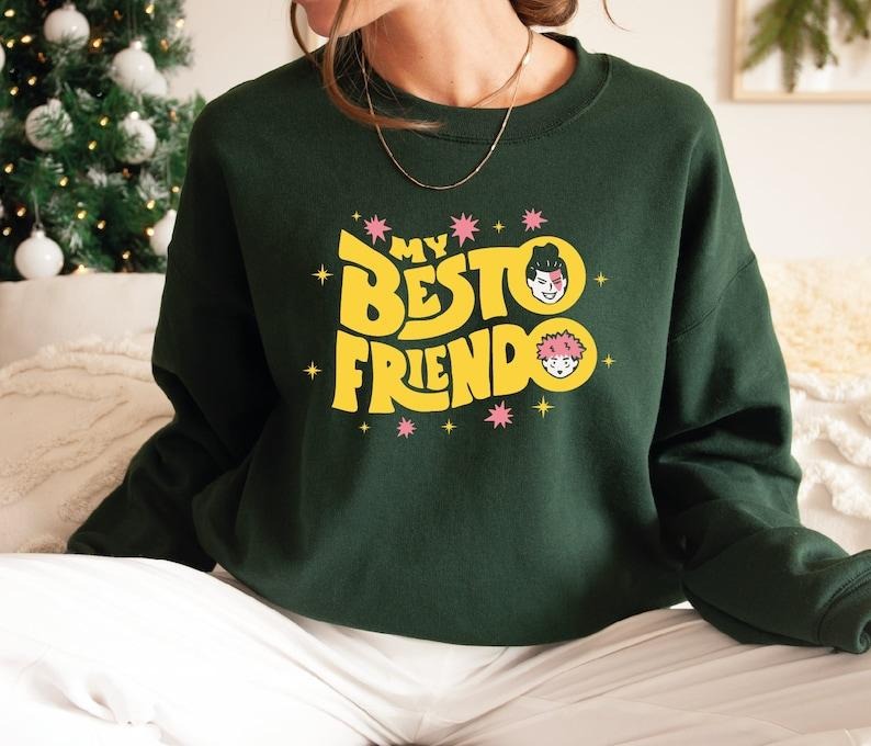 My Besto Friendo Sweatshirt, JJK Sweatshirt, Anime Sweatshirt