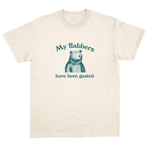 My Flabbers Have Been Gasted Tee, Unisex T Shirt, Funny Shirt, Graphic Tee, Silly T- Shirt
