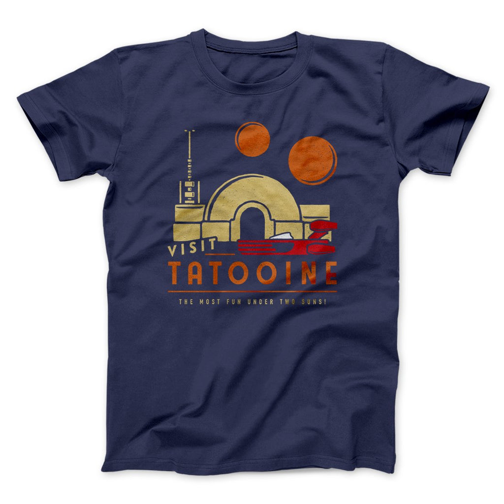 Visit Tatooine Funny Movie Men/Unisex T-Shirt
