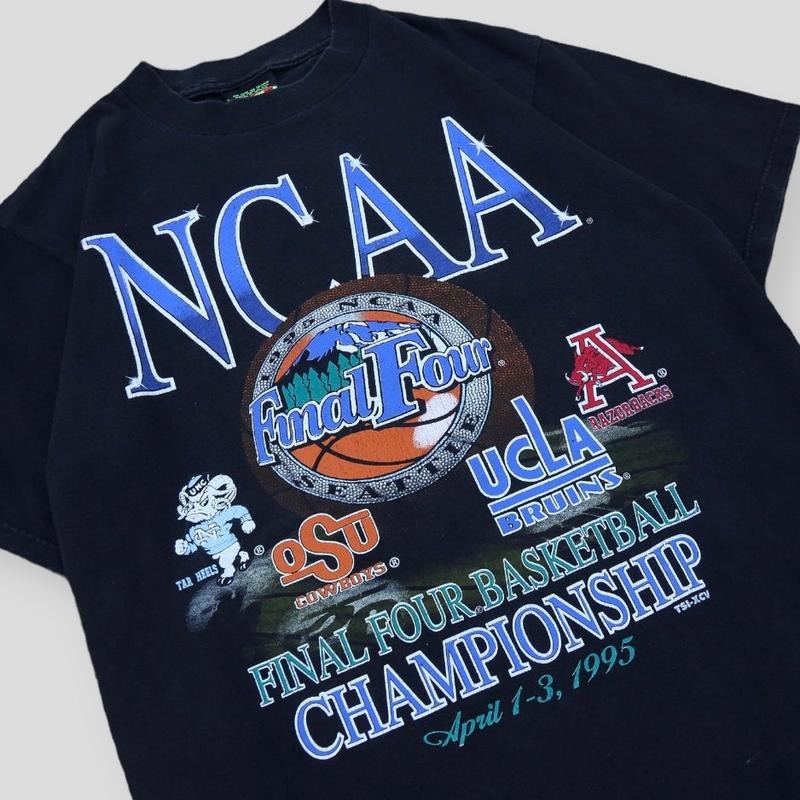 NC AA 1995 Final Four Championship Vintage T-shirt, Casual Shirt for Men style 001