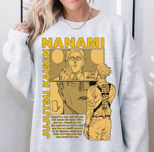 Nanamii Shirt Sweatshirt Womenswear, JJK Animee shirt hoodie