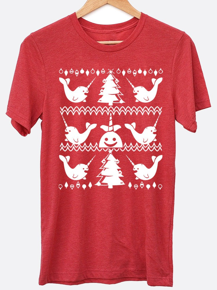 Narwhal Collage Graphic Tee