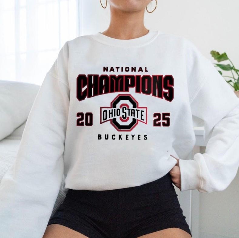 National Champions Ohio State Buckeyes 2025 Sweatshirt