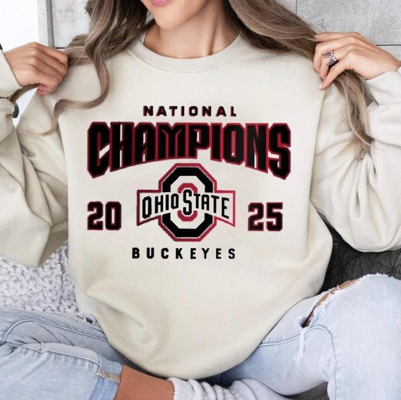 National Champions Ohio State Buckeyes 2025 Sweatshirt