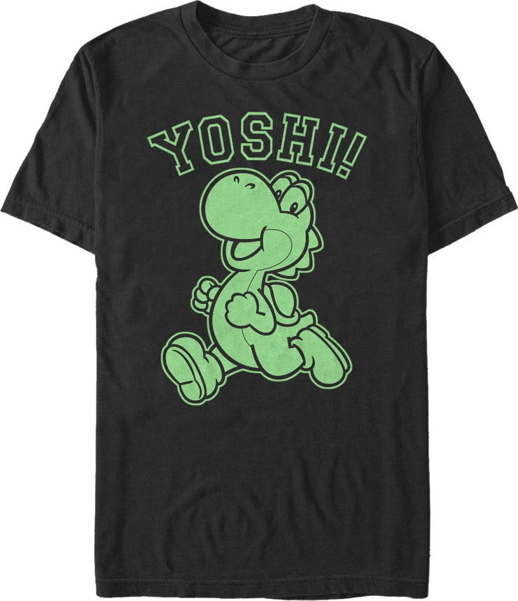 Neon Yoshi Super Mario Bros. T-Shirt