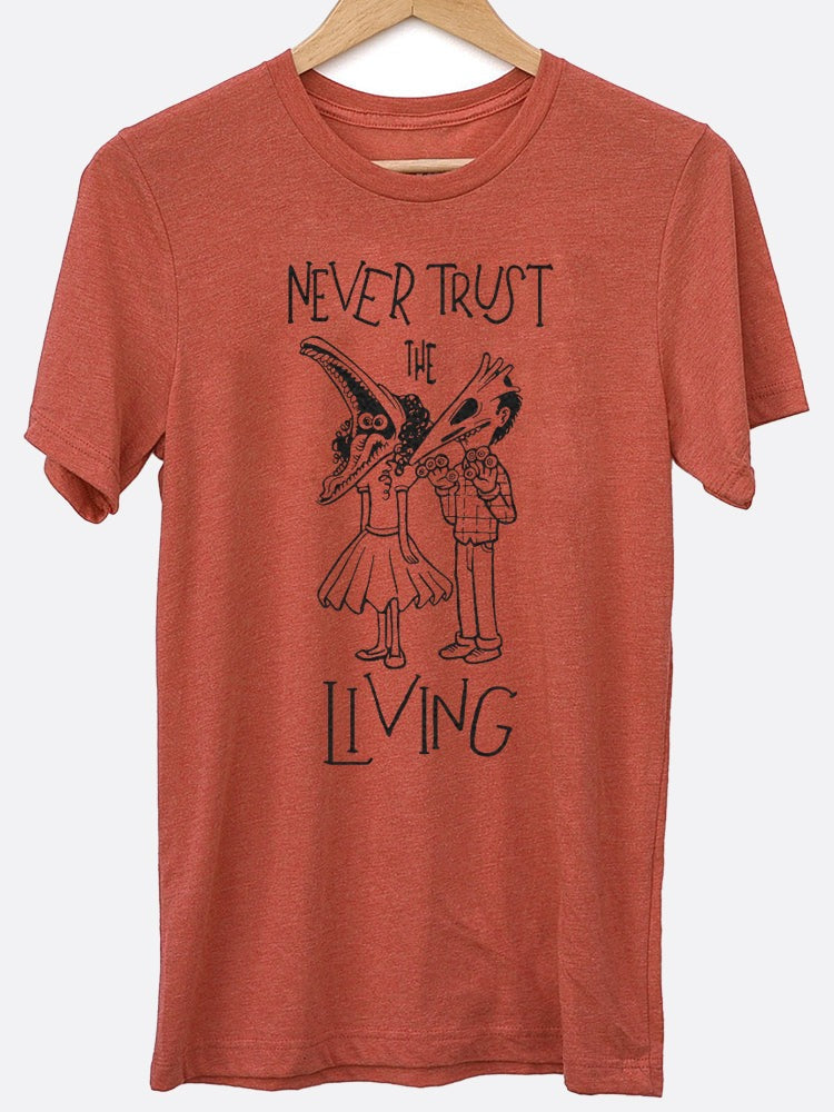 Never Trust The Living Graphic Tee Style002
