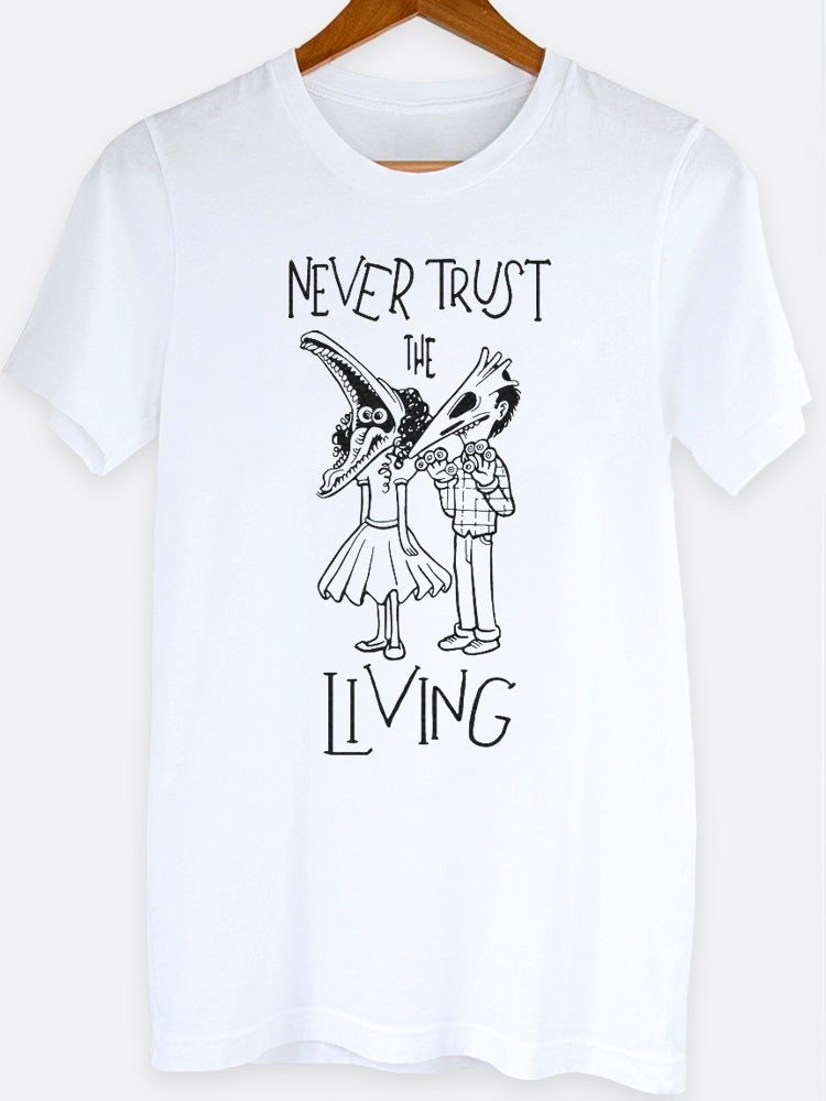 Never Trust The Living Graphic Tee Style002