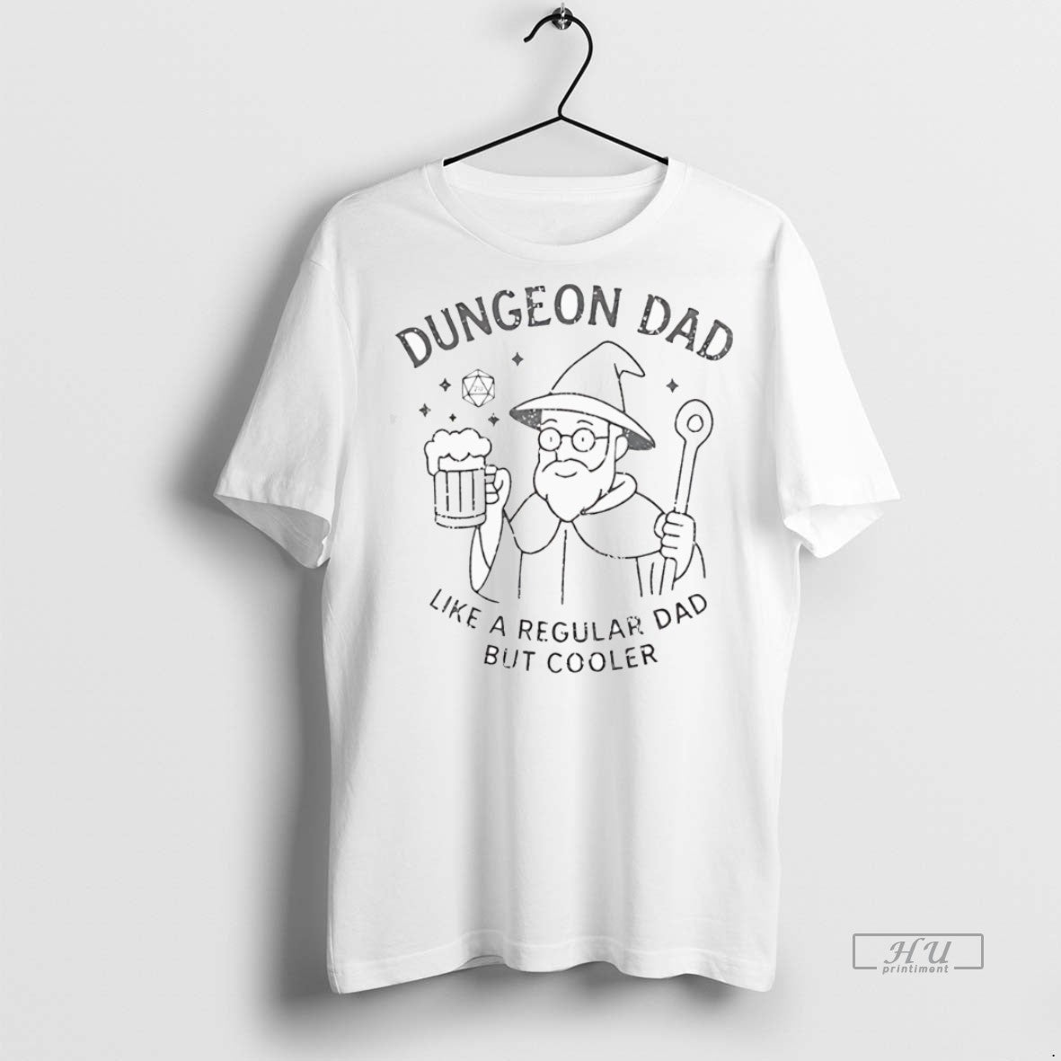 New Wizard Dungeon Dad Like A Regular Dad But Cooler Graphic Tee Shirt Sweater