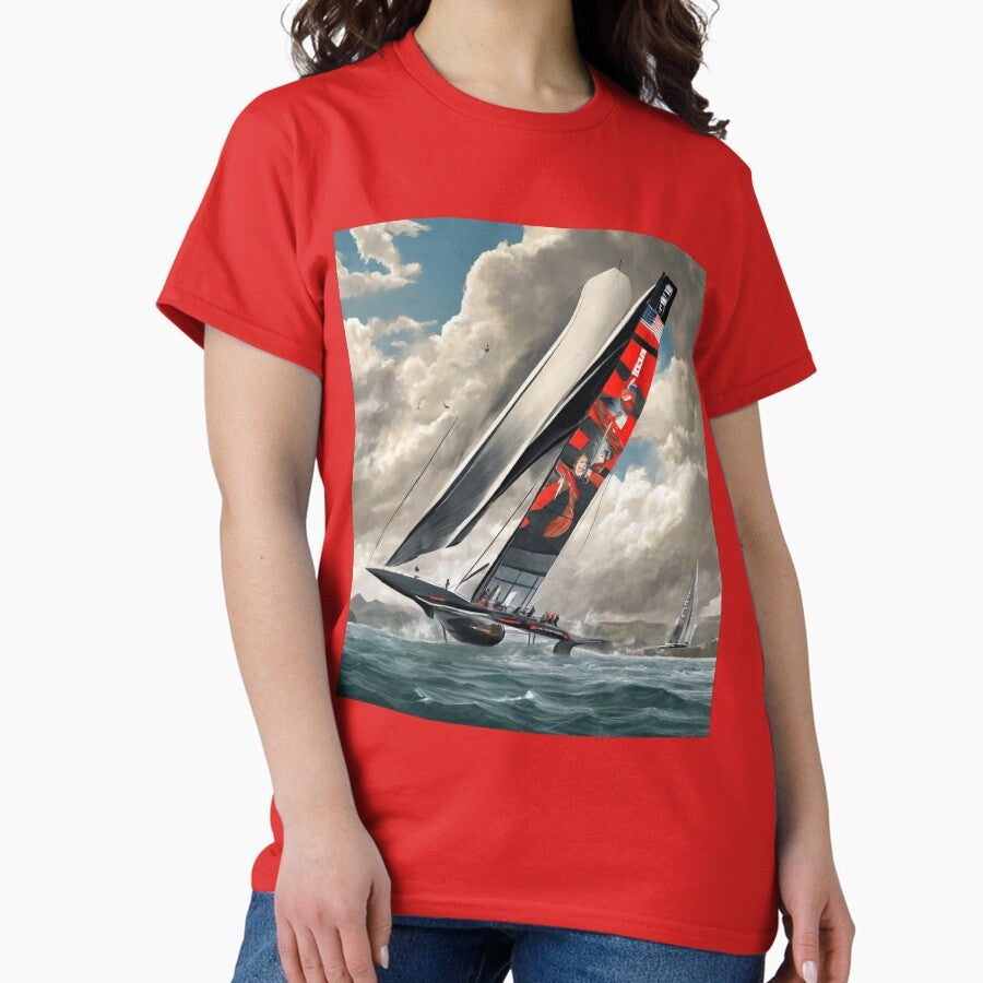 "New Zealand America's Cup: Sailing Glory" Classic T-Shirt