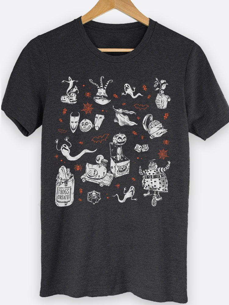 Nightmare Collage Graphic Tee