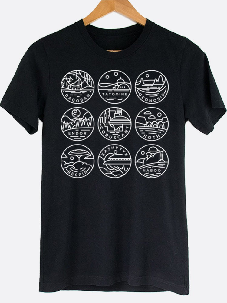 Nine Planets Graphic Tee