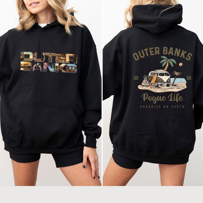 O4ter Banks Sweatshirt Shirt Hoodie, Outer Banks Pogue Life Graphic Shirt, Movie Fan Shirt, Graphic Tee for Movie Lovers, Perfect Gift Idea