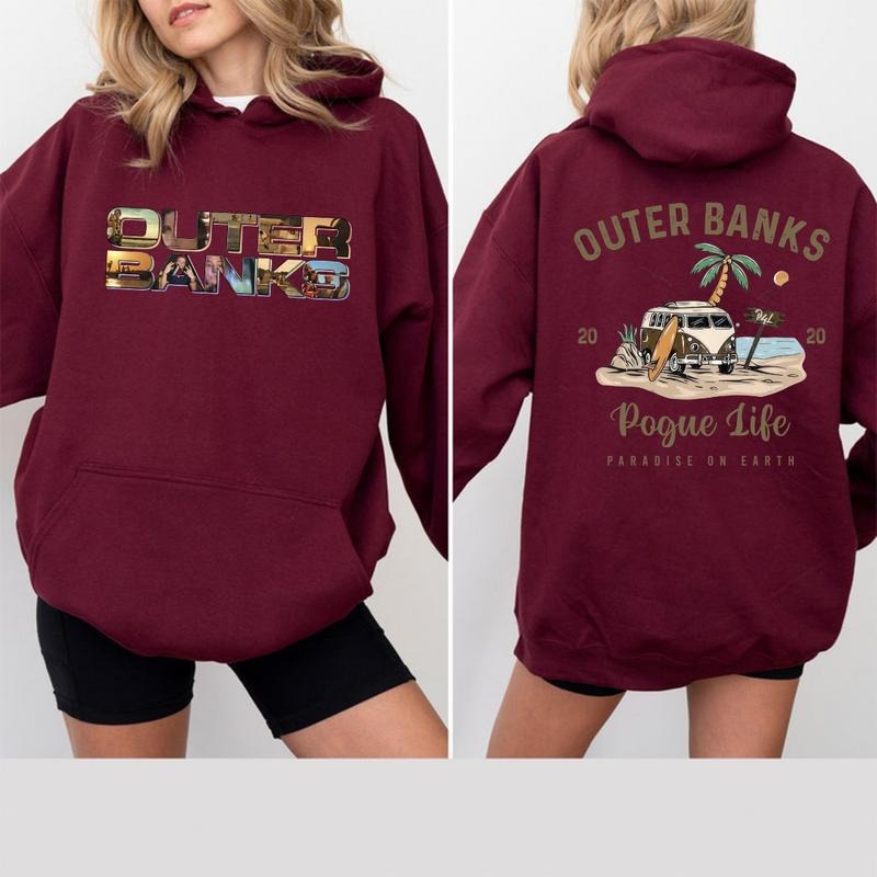 O4ter Banks Sweatshirt Shirt Hoodie, Outer Banks Pogue Life Graphic Shirt, Movie Fan Shirt, Graphic Tee for Movie Lovers, Perfect Gift Idea