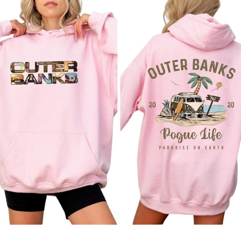 O4ter Banks Sweatshirt Shirt Hoodie, Outer Banks Pogue Life Graphic Shirt, Movie Fan Shirt, Graphic Tee for Movie Lovers, Perfect Gift Idea