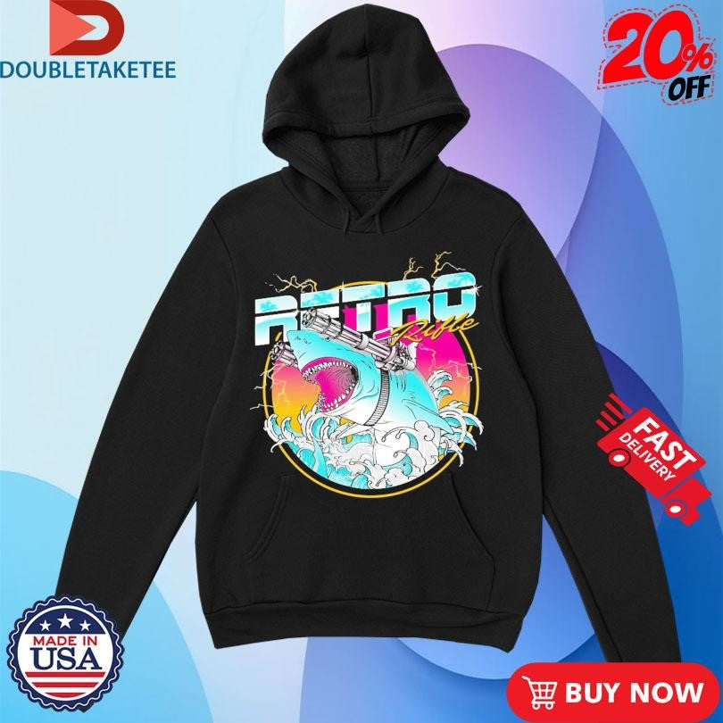 Official Retro Rifle Shark Shirts