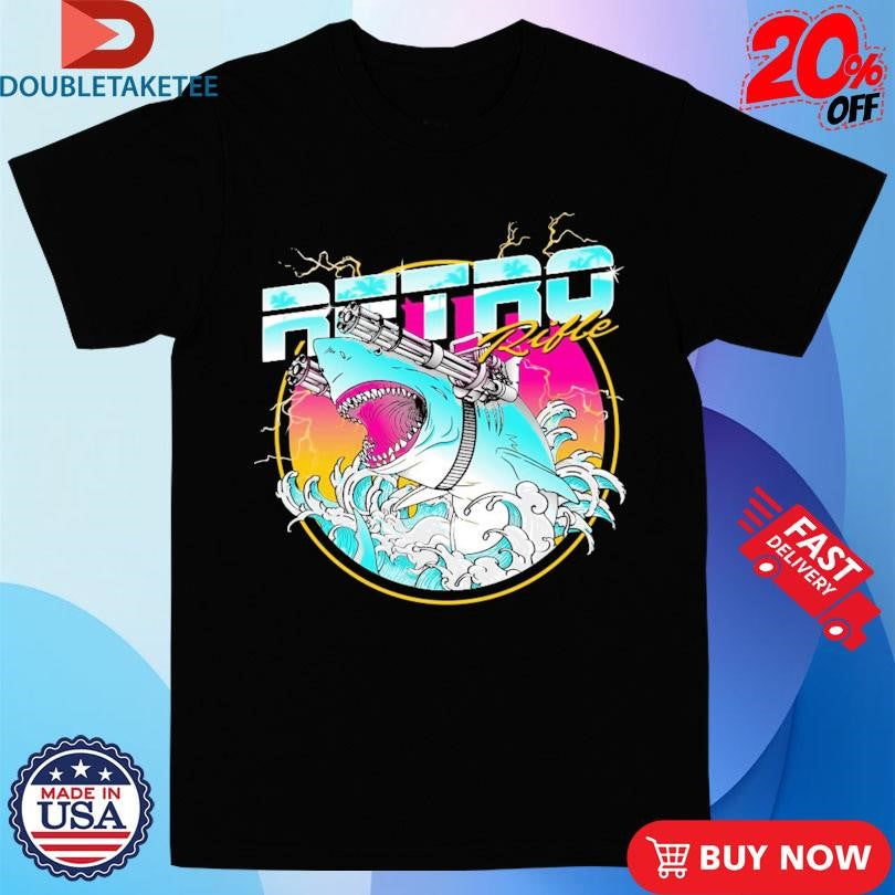 Official Retro Rifle Shark Shirts