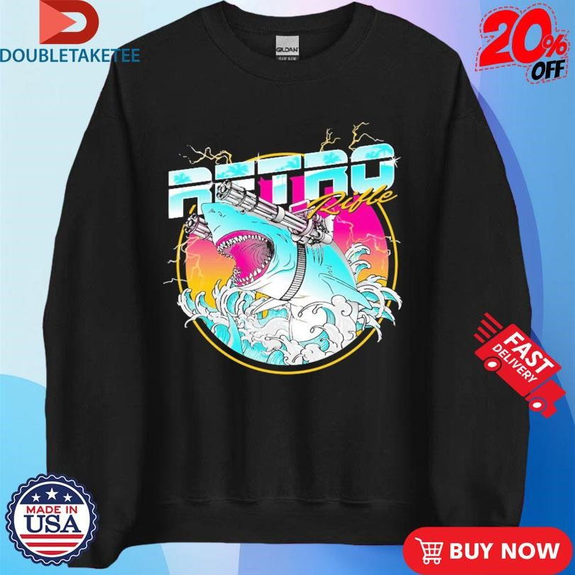 Official Retro Rifle Shark Shirts