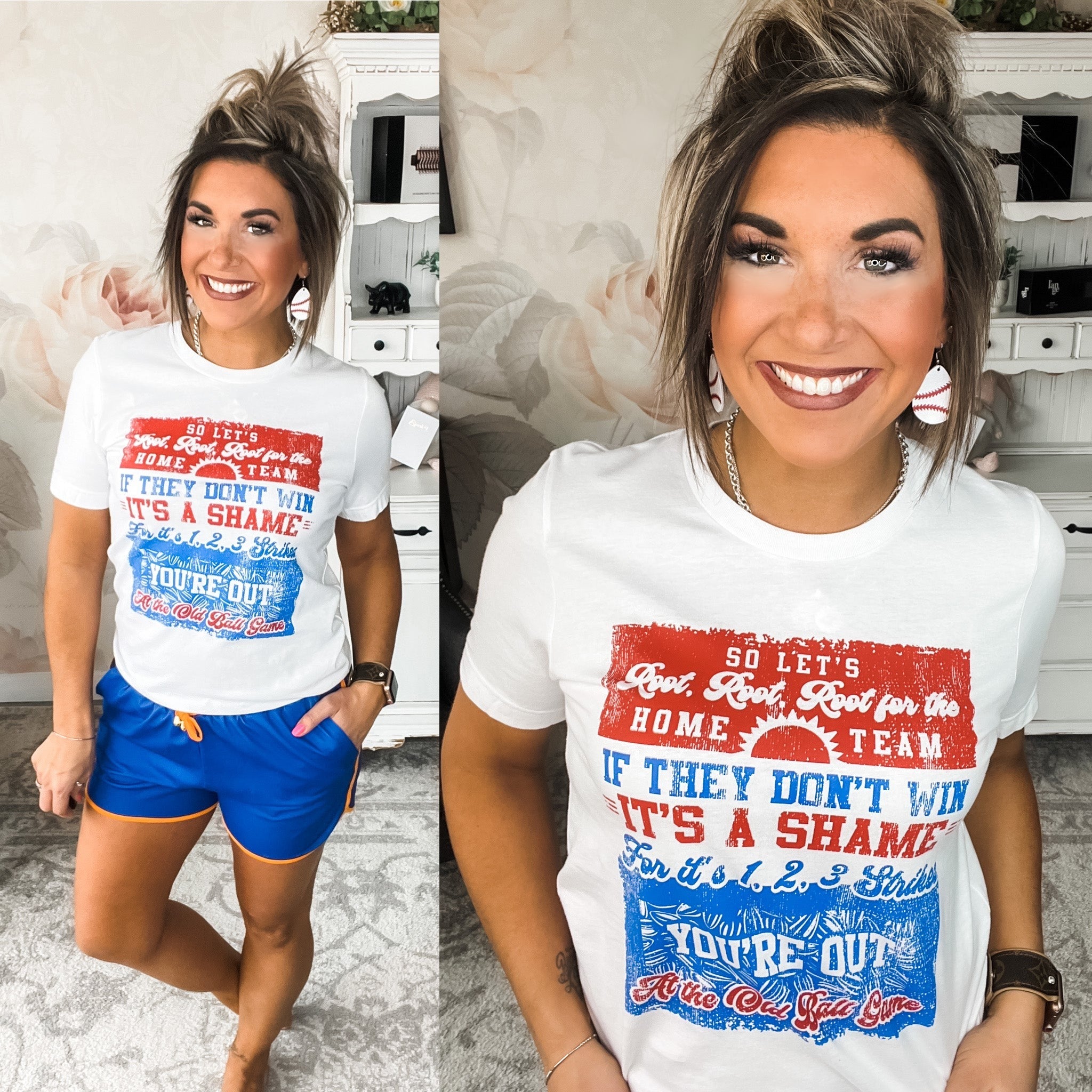 Old Ball Game Graphic Tee