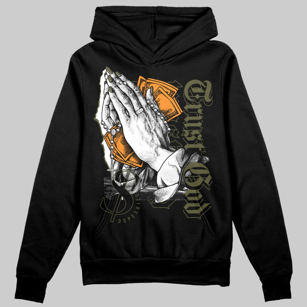 Olive 5s DopeSkill Hoodie Sweatshirt Trust God Graphic