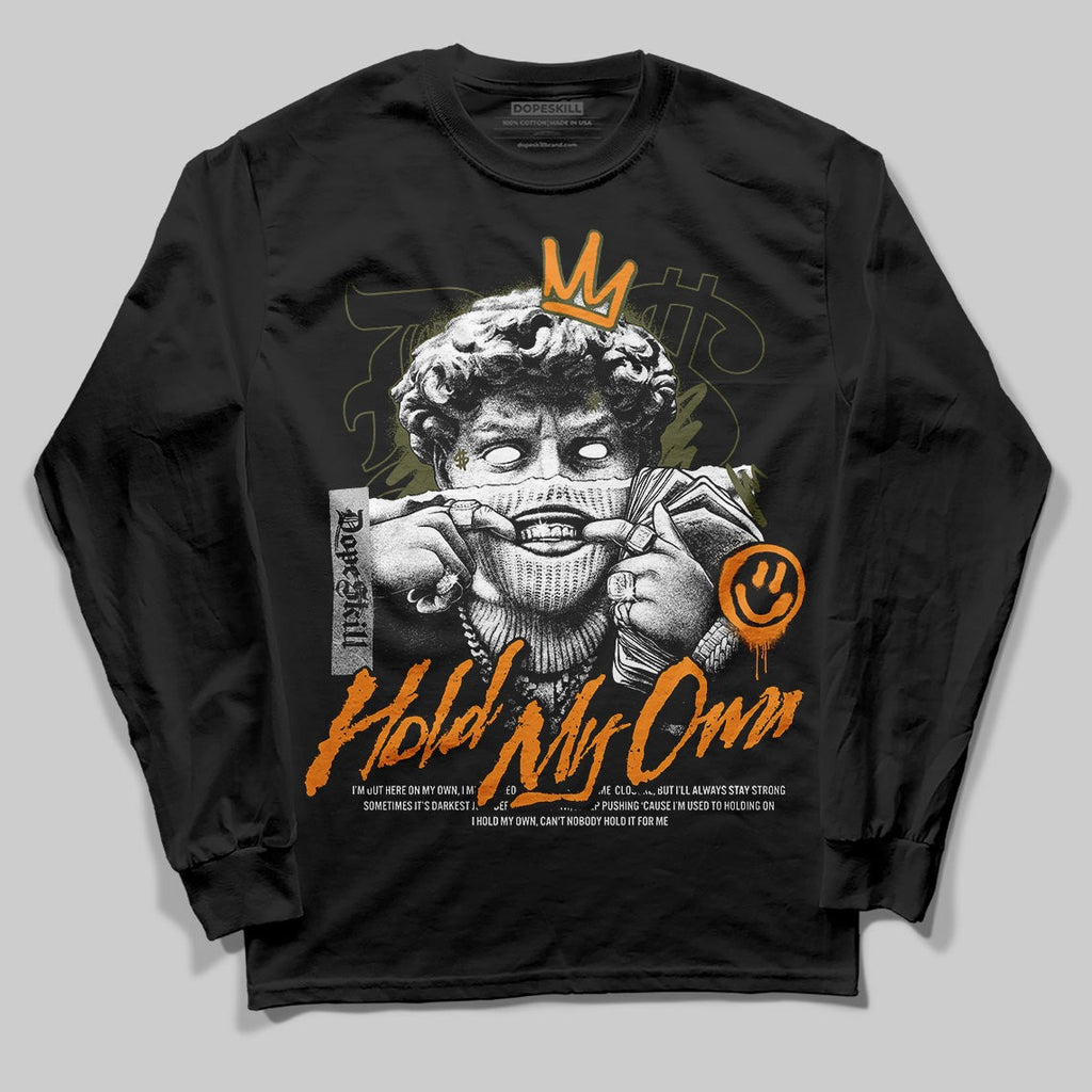 Olive 5s DopeSkill Long Sleeve T-Shirt In My Way Graphic