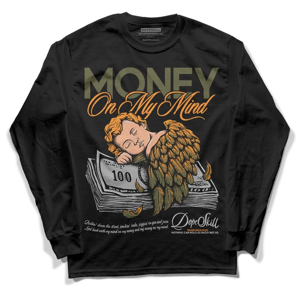 Olive 5s DopeSkill Long Sleeve T-Shirt MOMM Graphic