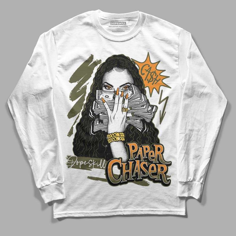 Olive 5s DopeSkill Long Sleeve T-Shirt NPC Graphic