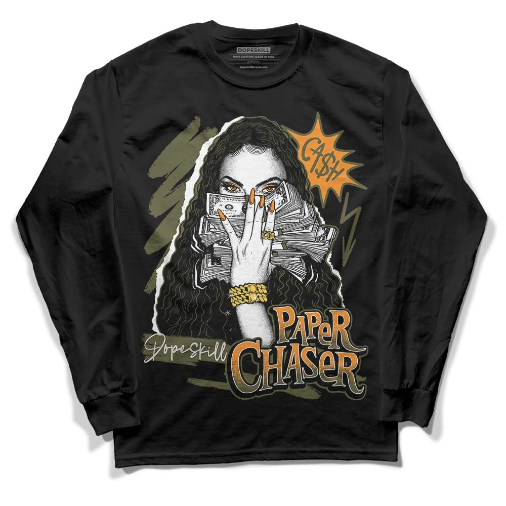 Olive 5s DopeSkill Long Sleeve T-Shirt NPC Graphic