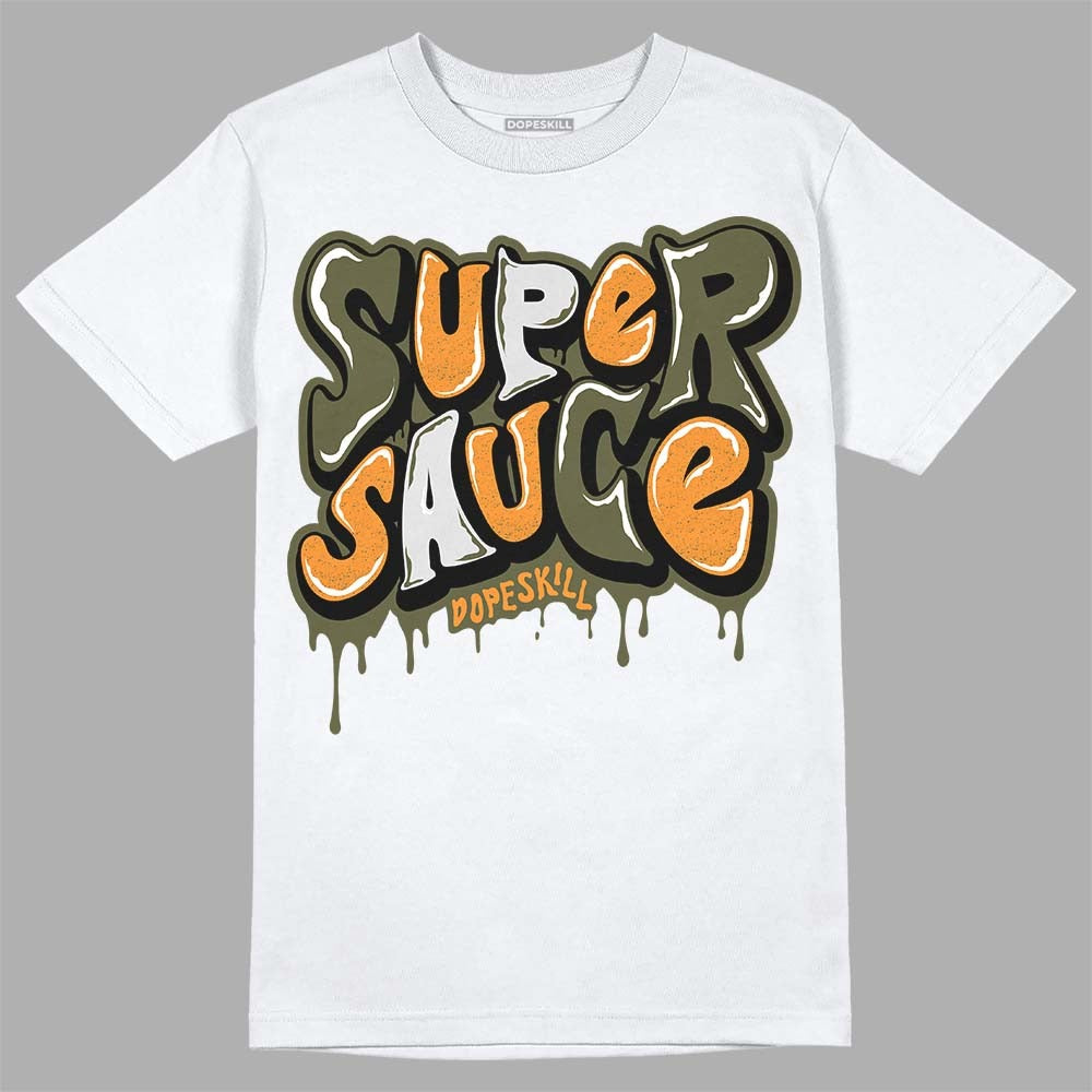 Olive 5s DopeSkill T-Shirt Super Sauce Graphic