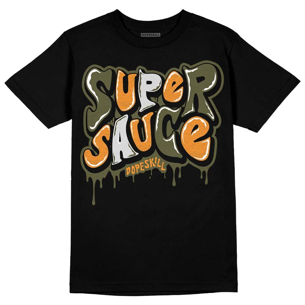 Olive 5s DopeSkill T-Shirt Super Sauce Graphic
