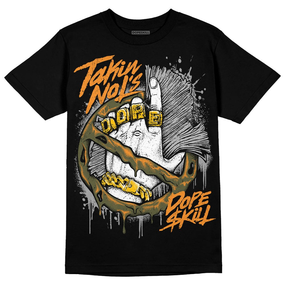 Olive 5s DopeSkill T-Shirt Takin No L's Graphic