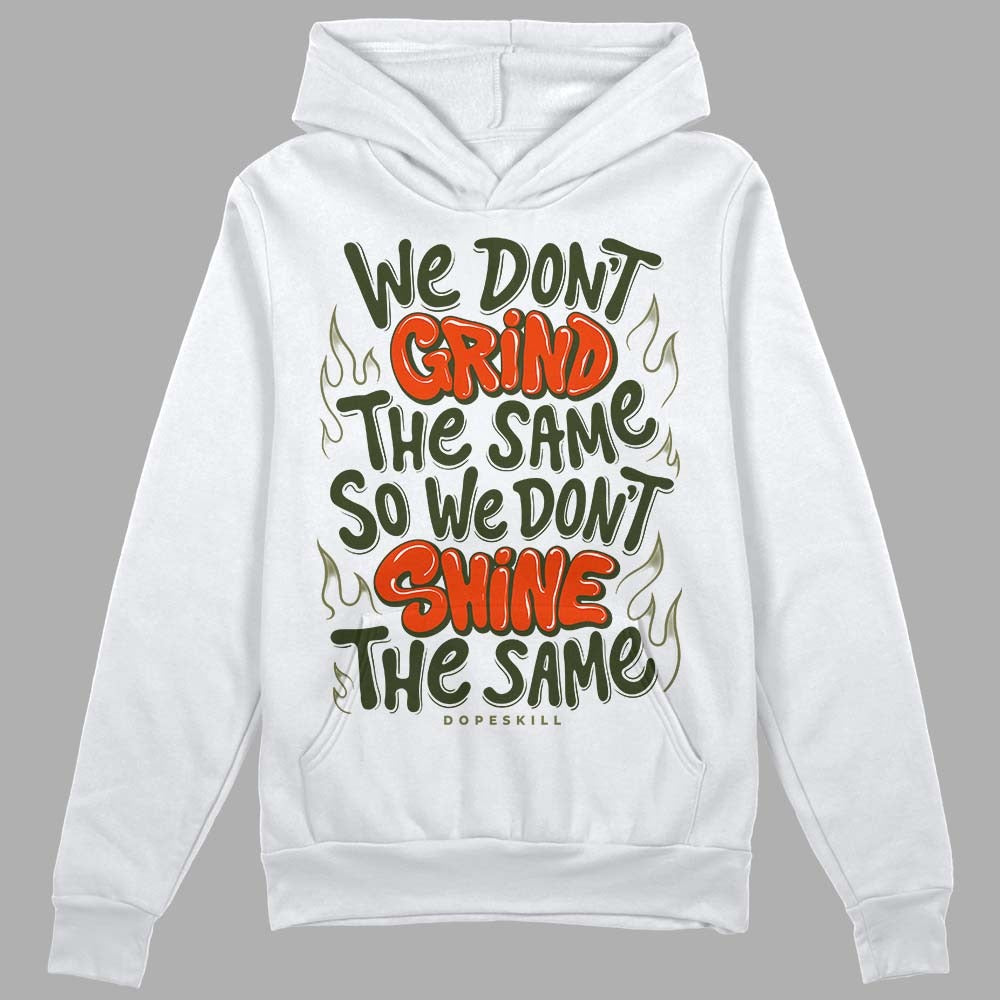 Olive Collection DopeSkill Hoodie Sweatshirt Grind Shine Graphic