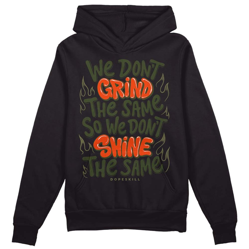 Olive Collection DopeSkill Hoodie Sweatshirt Grind Shine Graphic