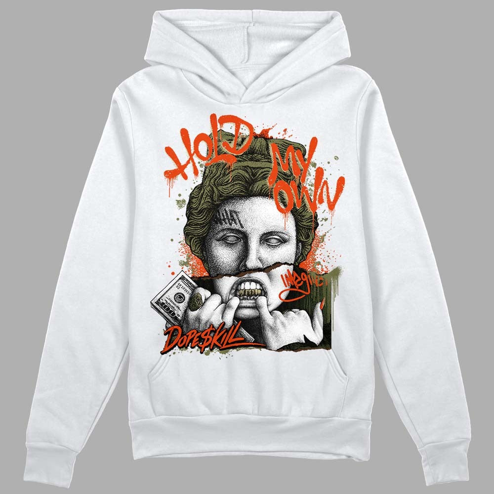 Olive Collection DopeSkill Hoodie Sweatshirt Hold My Own Graphic