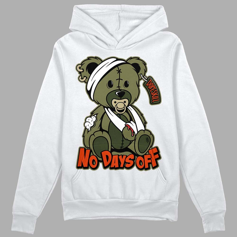 Olive Collection DopeSkill Hoodie Sweatshirt Hurt Bear Graphic