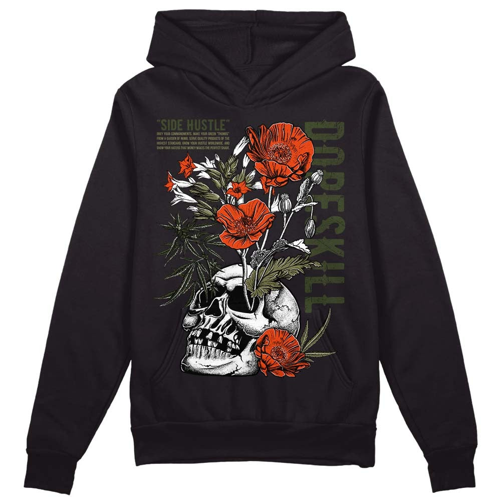 Olive Collection DopeSkill Hoodie Sweatshirt Side Hustle Graphic