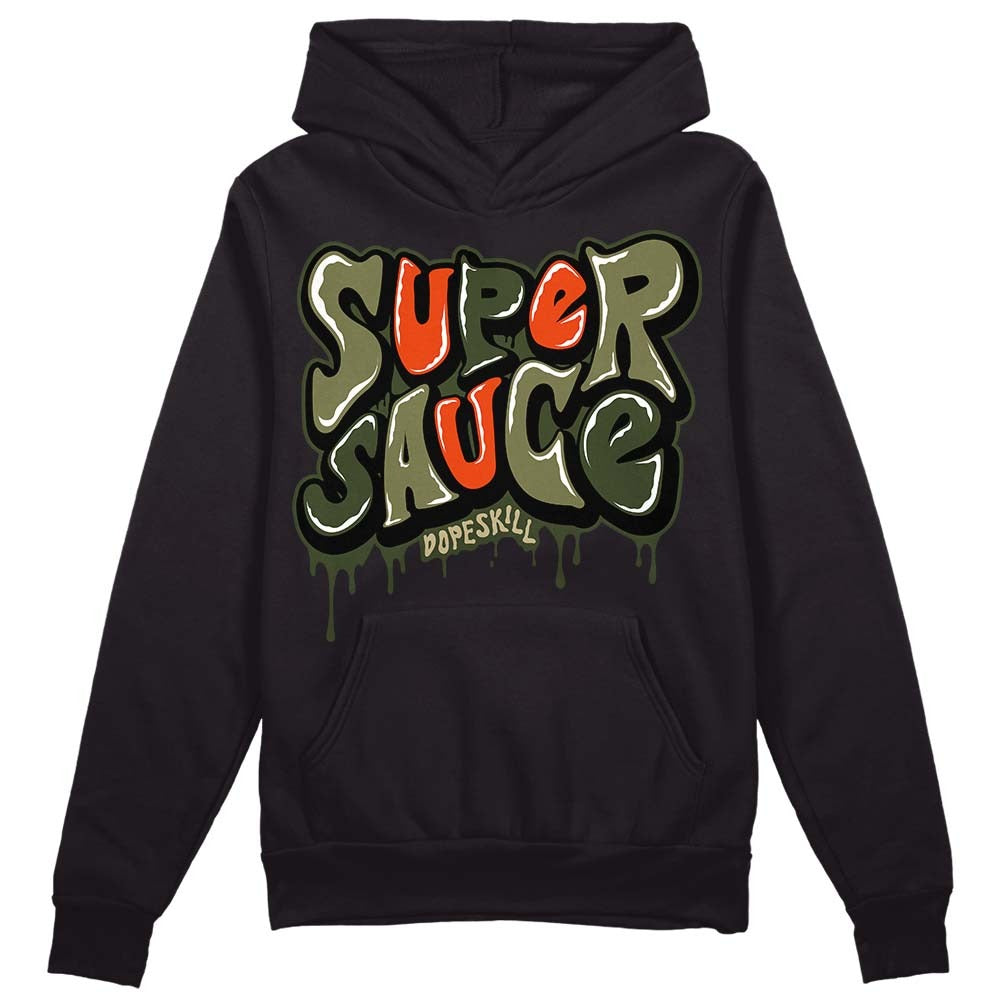 Olive Collection DopeSkill Hoodie Sweatshirt Super Sauce Graphic