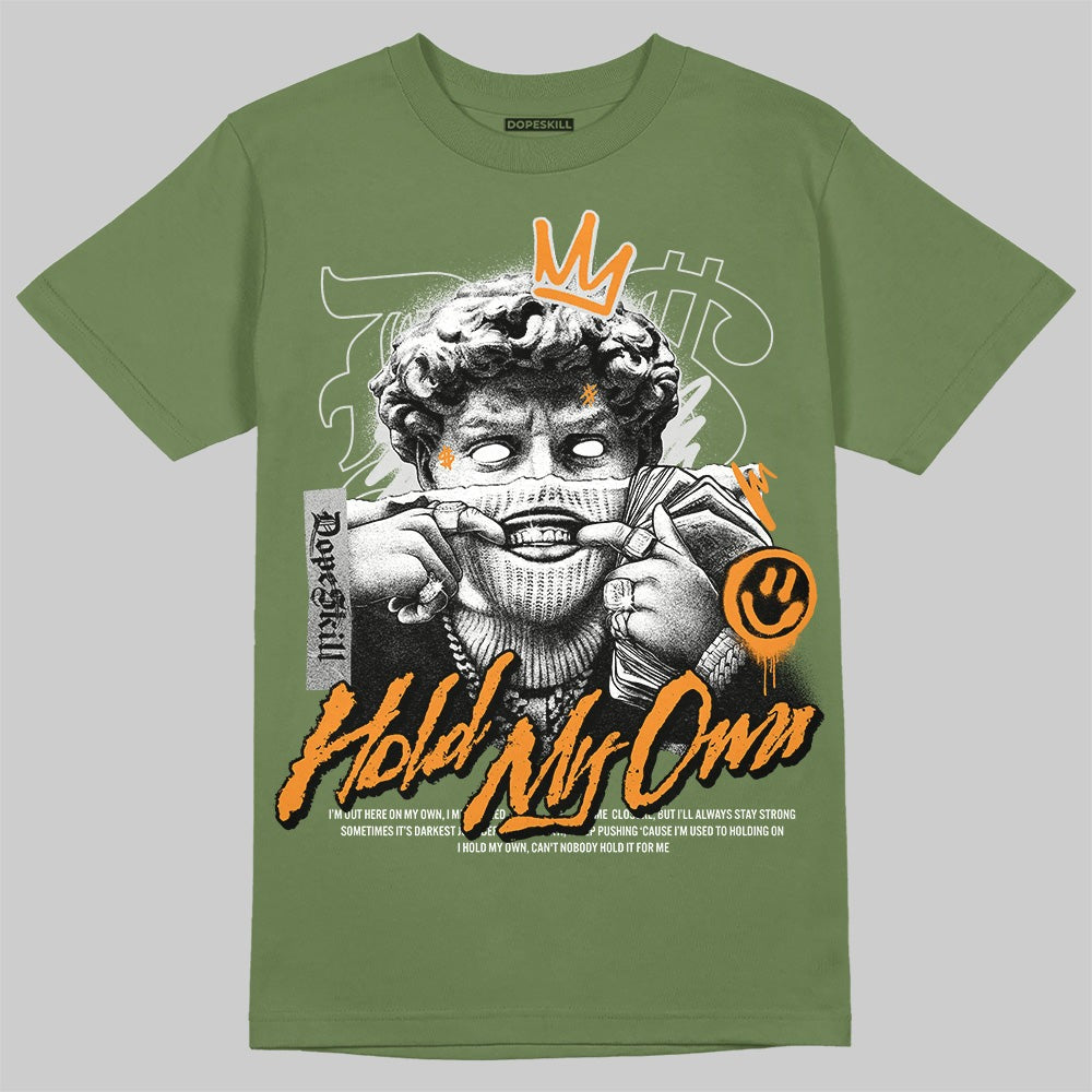 Olive Collection DopeSkill Olive T-shirt In My Way Graphic