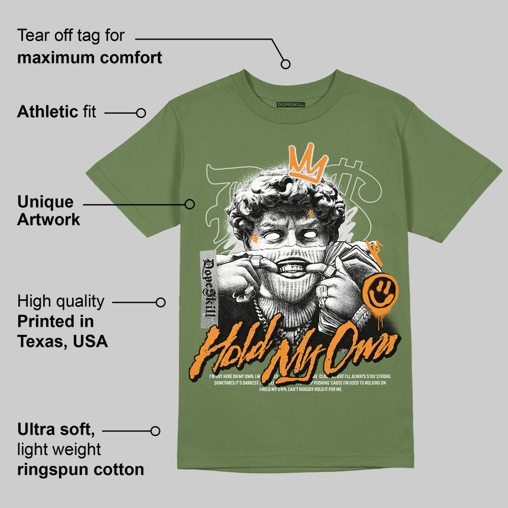 Olive Collection DopeSkill Olive T-shirt In My Way Graphic