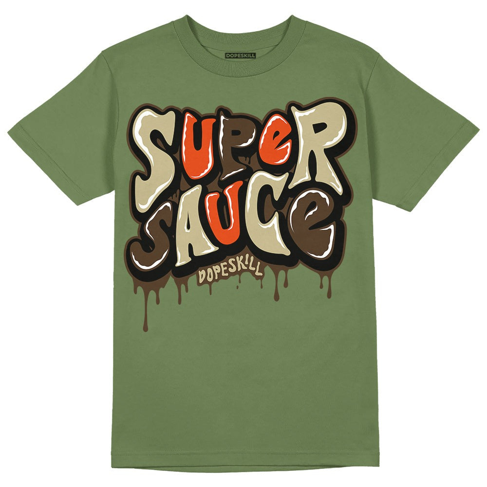 Olive Collection DopeSkill Olive T-shirt Super Sauce Graphic